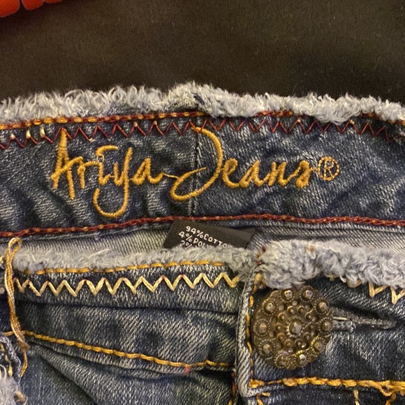 Size 11/12 jean shorts. NWOT XXL I am not spoiled. My husband just loves me. - Picture 4 of 6